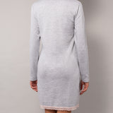 Camicia da notte serafino L 90 - GRIGIO MELANGE - M - GRIGIO MELANGE - TE27