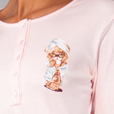 Camicia da notte serafino L 90 - PINK - M - PINK - TE27
