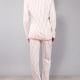 Pigiama lungo serafino - MILK - TT11