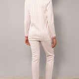 Pigiama lungo aperto - MILK - TT13