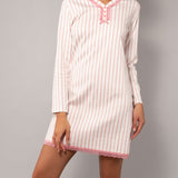 Camicia da notte serafino - MILK - TT27