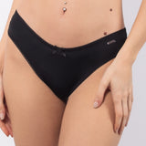 Slip in microfibra - NERO - PR31