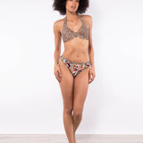 Bikini set reggiseno francese con ferretto invisibile e slip laccetti - LO04