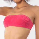 Bikini a fascia con ferretto invisibile e spallina removibile - DN08