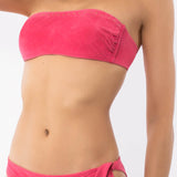 Bikini a fascia con ferretto invisibile e spallina removibile - DN08