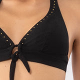Bikini triangolo alto con coppe imbottite estraibili - DN05