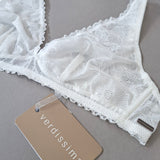 Reggiseno Triangolo Non Imbottito in Pizzo - MILK - DE20