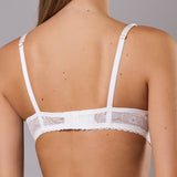 Reggiseno Triangolo Non Imbottito in Pizzo - MILK - DE20