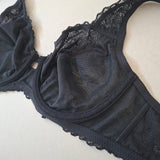 Reggiseno Francese Con Ferretto In Pizzo - NERO - DE22
