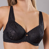 Reggiseno Francese Con Ferretto In Pizzo - NERO - DE22