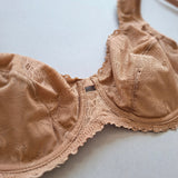 Reggiseno Francese Con Ferretto in Pizzo - CARAMELLO - DE22