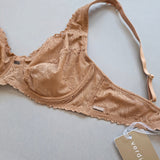 Reggiseno Francese Con Ferretto in Pizzo - CARAMELLO - DE22