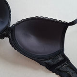 Reggiseno Con Coppe Graduate in Pizzo - NERO - DE23