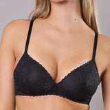 Reggiseno Con Coppe Graduate in Pizzo - NERO - DE23