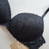 Reggiseno Con Coppe Graduate in Pizzo - NERO - DE23
