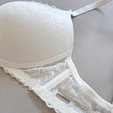 Reggiseno Con Coppe Graduate in Pizzo - MILK - DE23