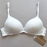 Reggiseno Con Coppe Graduate in Pizzo - MILK - DE23