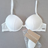 Reggiseno Push-Up con Ferretto in Pizzo - MILK - DE24