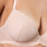 Reggiseno Coppe Imbottite e Ferretto in Pizzo - CIPRIA - DE25