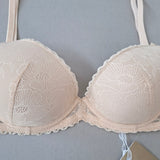 Reggiseno Coppe Imbottite e Ferretto in Pizzo - CIPRIA - DE25