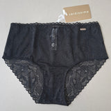 Slip Alto in Pizzo - NERO - DE30