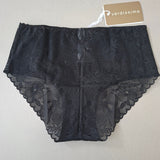 Slip Alto in Pizzo - NERO - DE30