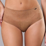 Slip Alto in Pizzo - CARAMELLO - DE30