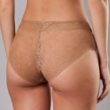 Slip Alto in Pizzo - CARAMELLO - DE30