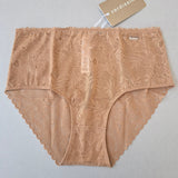 Slip Alto in Pizzo - CARAMELLO - DE30