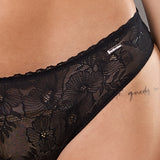 Slip in Pizzo - NERO - DE31