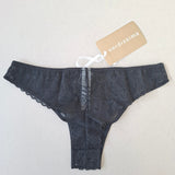 Brasiliana in Pizzo - NERO - DE35