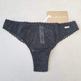Brasiliana in Pizzo - NERO - DE35