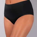 Slip alto in modal (Pack 3 pezzi) - NERO - HU30