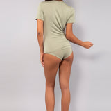Slip alto in modal (Pack 3 pezzi) - VERDE MILITARE - HU30