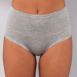Slip alto in modal (Pack 3 pezzi) - GRIGIO MELANGE - HU30