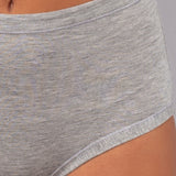 Slip alto in modal (Pack 3 pezzi) - GRIGIO MELANGE - HU30