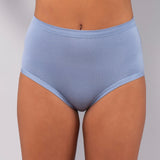 Slip alto in modal (Pack 3 pezzi) - DENIM - HU30
