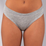 Slip in modal (Pack 3 pezzi) - GRIGIO MELANGE - HU31