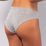 Slip in modal (Pack 3 pezzi) - GRIGIO MELANGE - HU31
