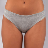 Brasiliana in modal (Pack 3 pezzi) - GRIGIO MELANGE - HU35