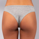 Brasiliana in modal (Pack 3 pezzi) - GRIGIO MELANGE - HU35