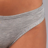 Brasiliana in modal (Pack 3 pezzi) - GRIGIO MELANGE - HU35