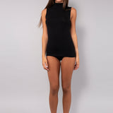 Smanicato collo alto in modal - NERO - HU52