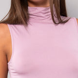 Smanicato collo alto in modal - MALVA - HU52