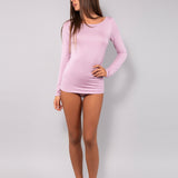 Maglia scollo a barchetta in modal - MALVA - HU56