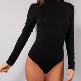 Body collo alto in modal - NERO - HU57