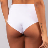 Slip alto in cotone (Pack 3 pezzi) - BIANCO - LT01