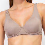 Reggiseno classico con ferretto invisibile - STONE - PU22