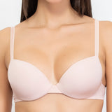 Push-up con coppe imbottite, lunette estraibili e ferretto invisibile - ROSA - PU24