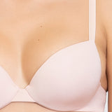 Push-up con coppe imbottite, lunette estraibili e ferretto invisibile - ROSA - PU24